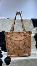 Cartera Luana - Terracota con Terracota Croco
