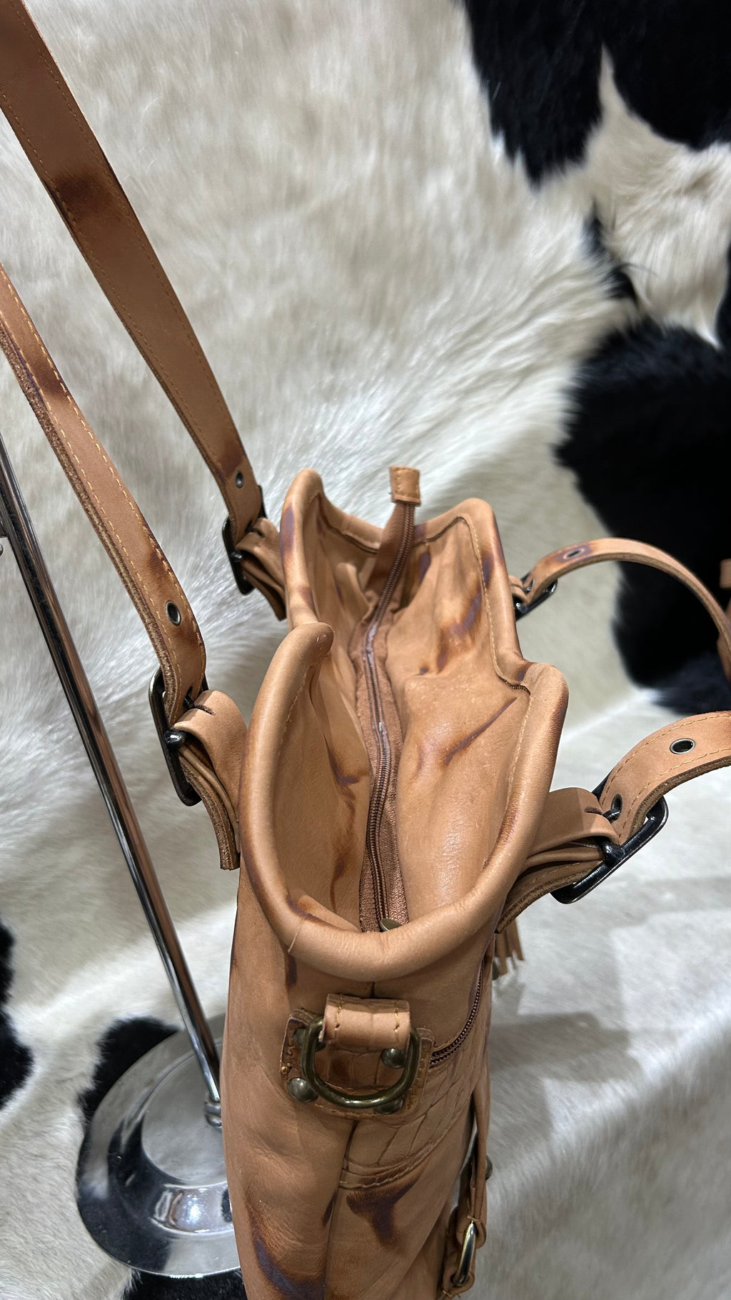 Cartera Rojita Nueva - Terracota con Terracota Croco