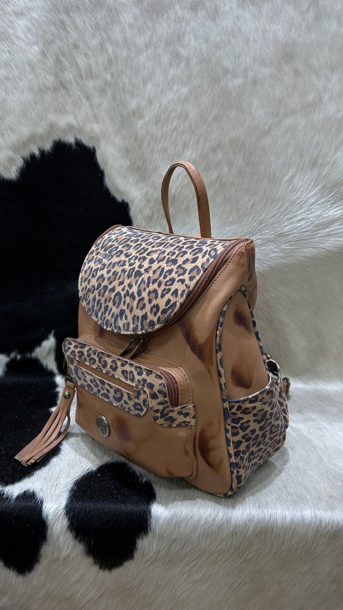 Mochi Máxima - Terracota con Animal Print