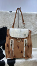 Mochila Cayetana - Terracota con Arena Oro