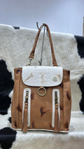 Mochila  Cayetana - Terracota con Arena Croco